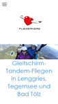 Mobile Screenshot of fliegerherz.com